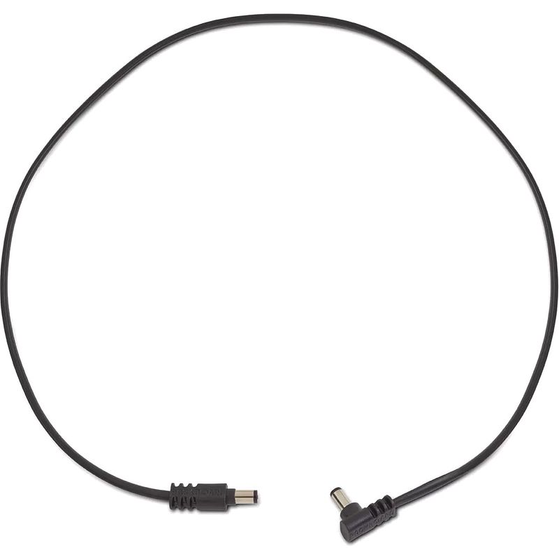 Foto van Rockboard flat power cable voedingskabel voor gitaareffecten haaks-recht 60 cm