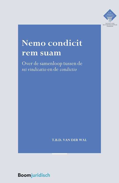 Foto van Nemo condicit rem suam - tobias van der wal - ebook (9789462369092)