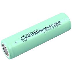 Foto van Eve inr18650/33v speciale oplaadbare batterij 18650 flat-top, geschikt voor hoge stroomsterktes li-ion 3.6 v 3200 mah