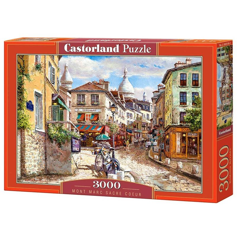 Foto van Castorland legpuzzel mont marc sacre coeur 3000 stukjes