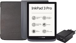 Foto van Pocketbook inkpad 3 pro zwart + accessoirepakket