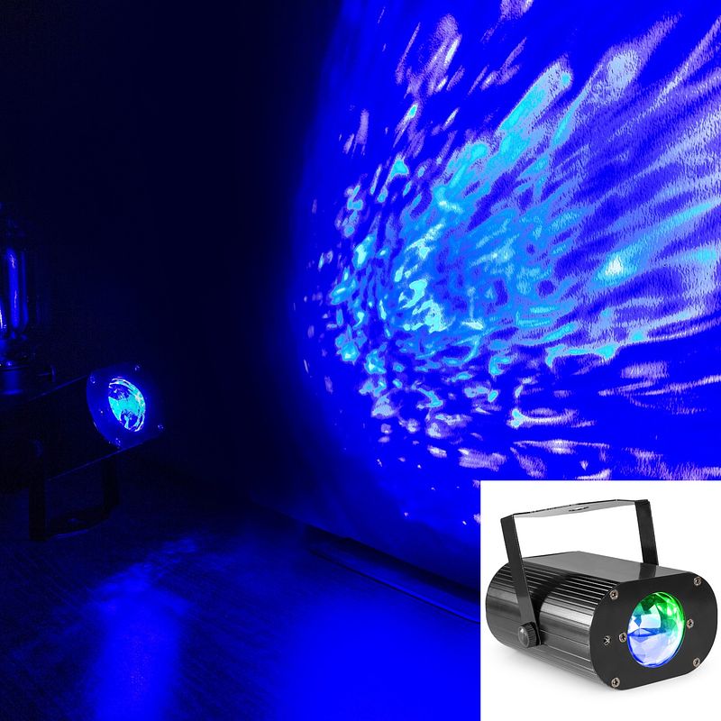 Foto van Beamz lwe20 led water wave lichteffect