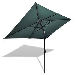 Foto van Vidaxl parasol rechthoekig 200x300 cm groen