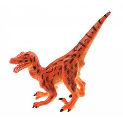 Foto van Johntoy dinosaurus animal world staurikosaurus 13 cm geel/oranje