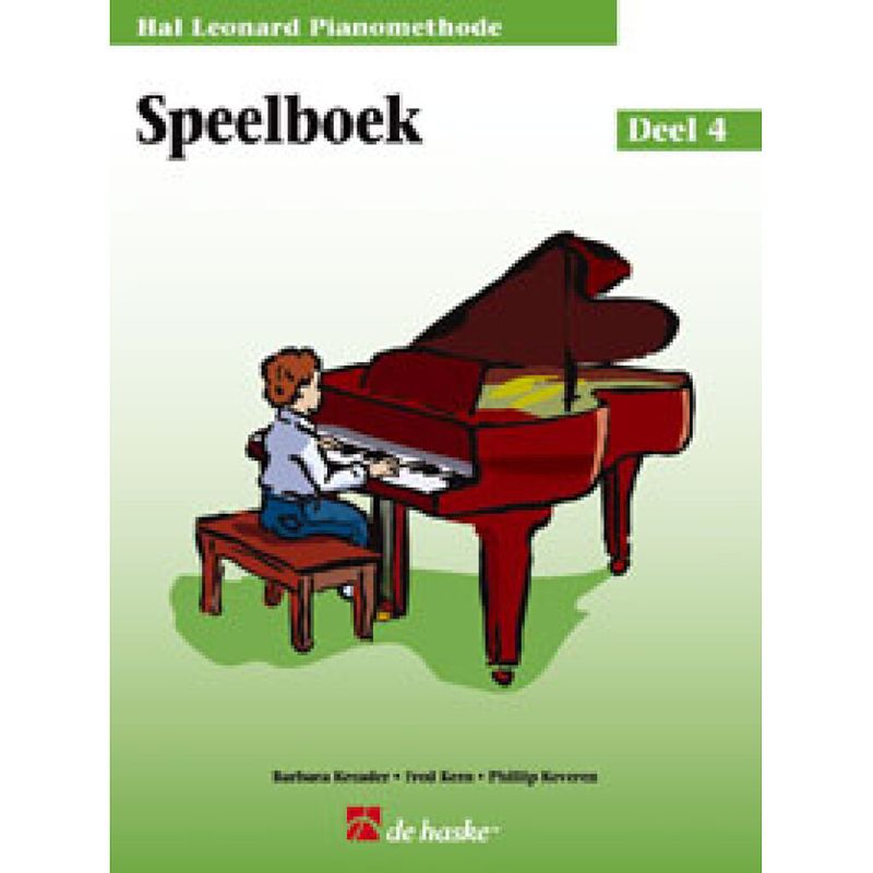 Foto van Hal leonard pianomethode speelboek 4 pianoboek