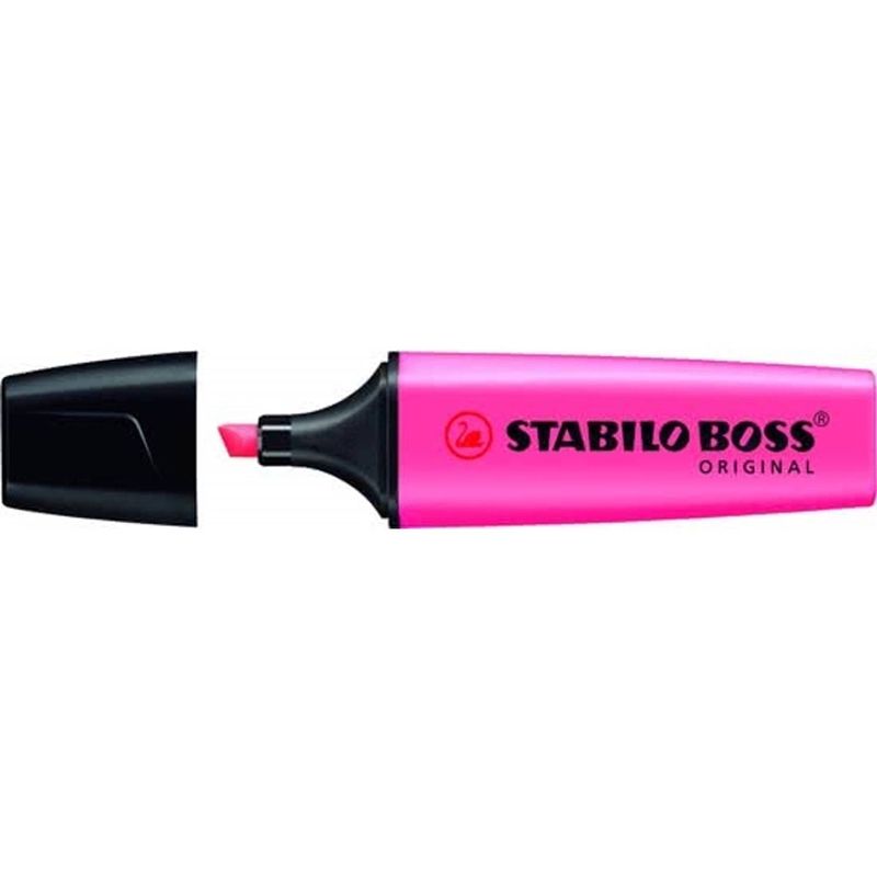 Foto van Stabilo boss original - markeerstiften - 10 stuks - roze