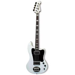 Foto van Lakland skyline decade white gloss elektrische basgitaar