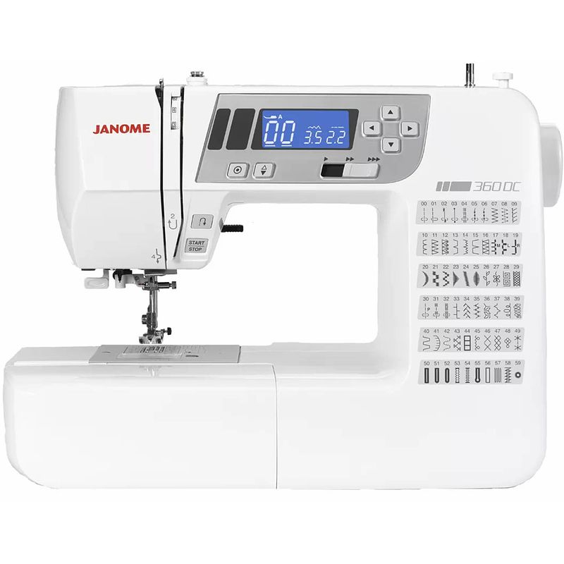 Foto van Janome 360dc naaimachine