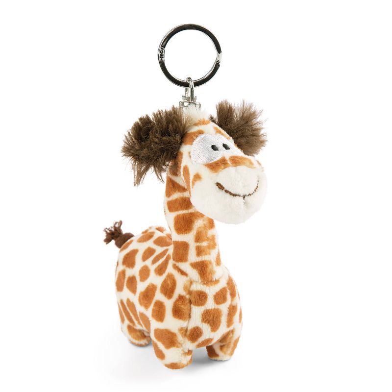 Foto van Nici sleutelhanger giraffe gina 10 cm pluche beige/bruin