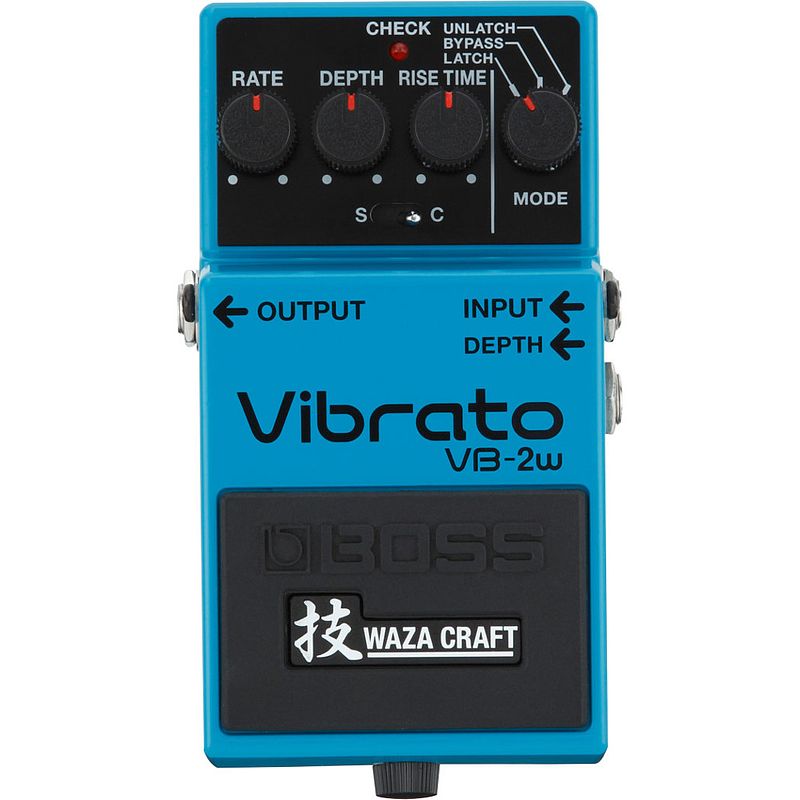 Foto van Boss vb-2w waza craft vibrato effectpedaal