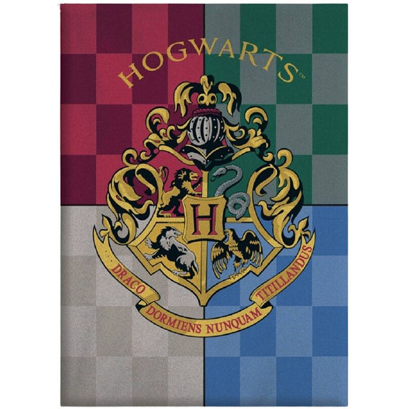 Foto van Harry potter fleecedeken hogwarts junior 110 x 140 cm