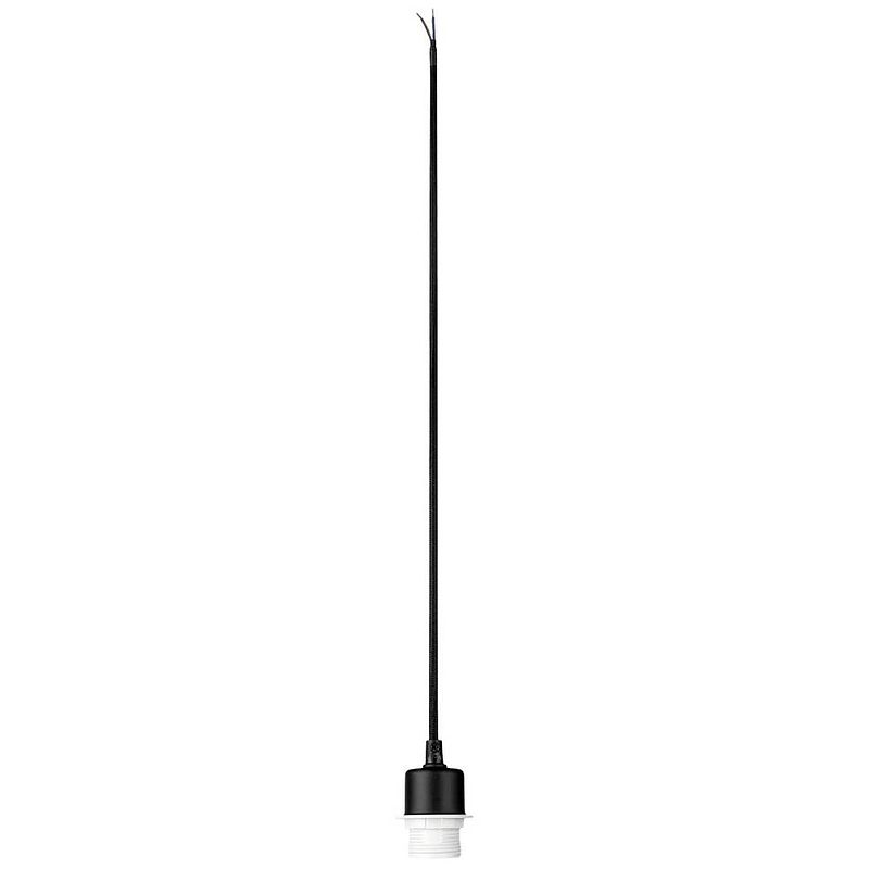 Foto van Slv fenda 132660 hanglamp e27 60 w zwart