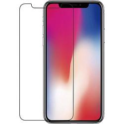 Foto van Azuri tempered glass screen protector voor apple iphone x smartphone screenprotector zwart