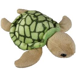 Foto van Pluche knuffel dieren zeeschildpad van 12 cm - knuffeldier
