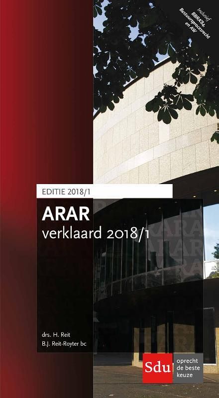 Foto van Arar verklaard 2018/1 - b.j. reit-royter, h. reit - paperback (9789012401135)