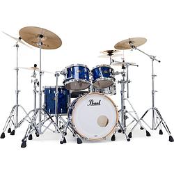 Foto van Pearl mmg904xp/c418 masters maple/gum blue abalone 4d. shellset