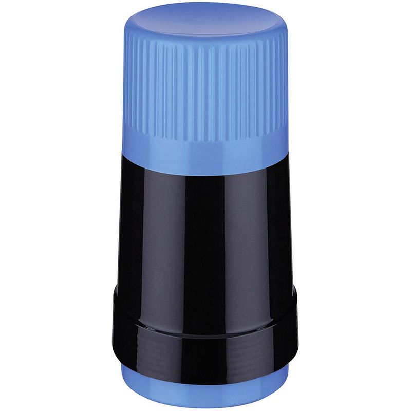 Foto van Rotpunkt max 40, electric kingfisher thermosfles zwart, blauw 125 ml 405-16-06-0