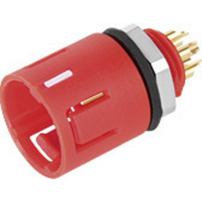 Foto van Binder 99 9211 050 04 ronde subminiatuurconnector flensstekker totaal aantal polen: 4 1 stuk(s)