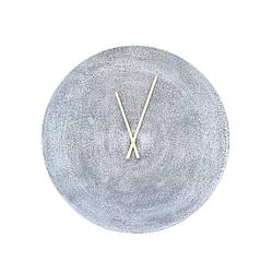 Foto van Benoa louisville brass grey round clock 55 cm