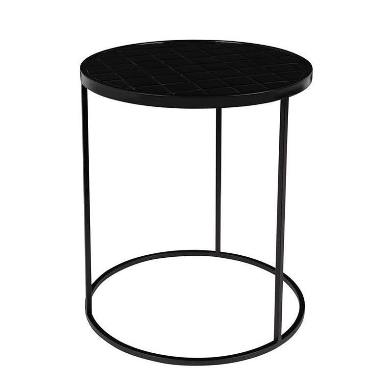 Foto van Zuiver - side table glazed black