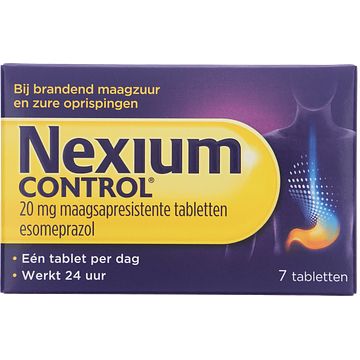 Foto van Nexium control tabletten bij brandend maagzuur, 7 stuks bij jumbo