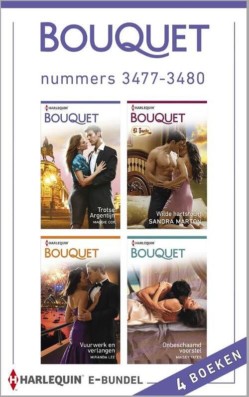 Foto van Bouquet e-bundel nummers 3477-3480 (4-in-1) - maggie cox - ebook (9789461999405)