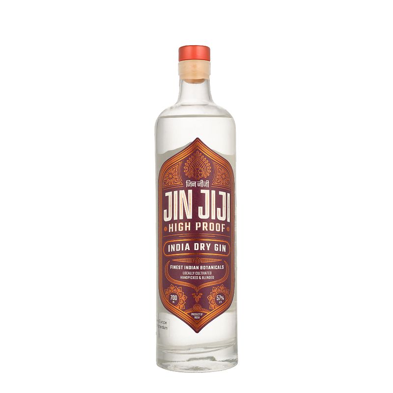 Foto van Jin jiji high proof india dry gin 70cl