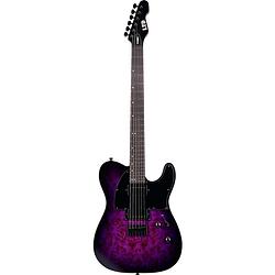 Foto van Esp ltd te-200dx purple burst elektrische gitaar