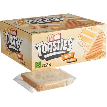 Foto van Topking toasties kaas 22 stuks bij jumbo