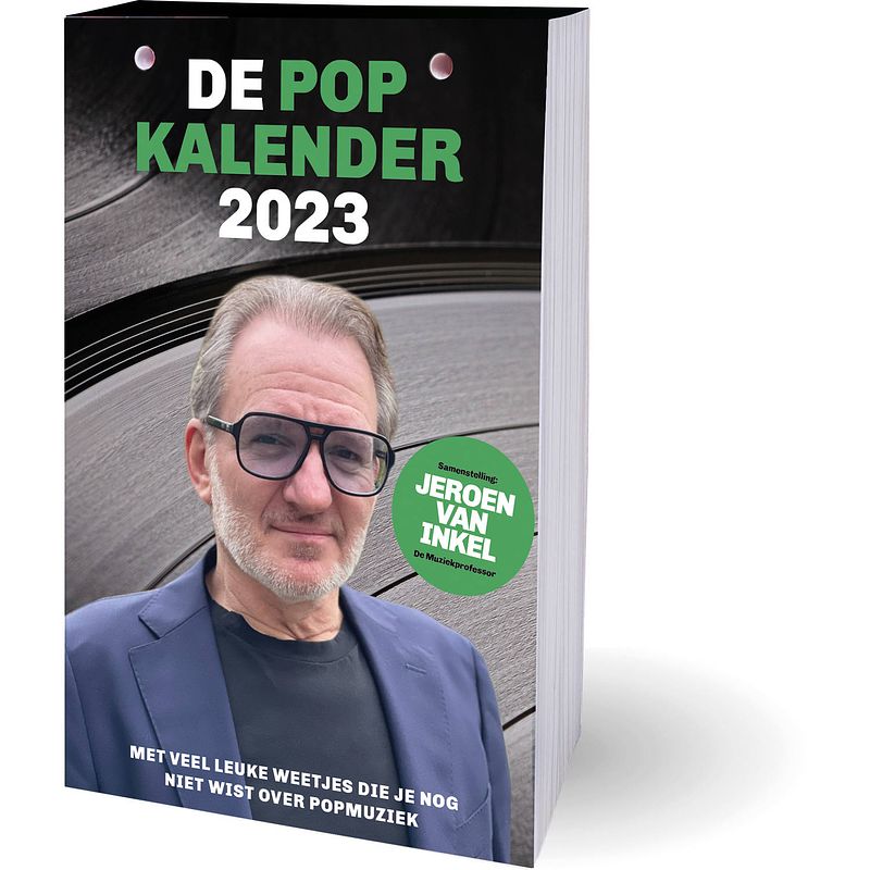 Foto van Jeroen van inkel popscheurkalender 2023