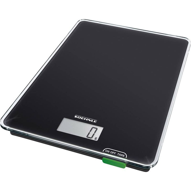 Foto van Soehnle kwd page compact 100 digitale keukenweegschaal weegbereik (max.): 5 kg zwart