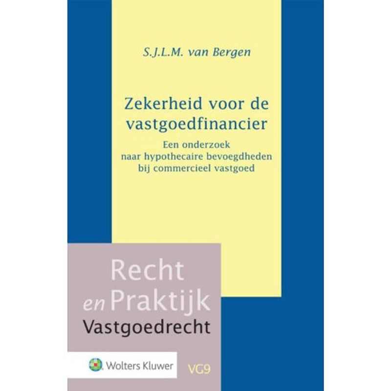 Foto van Zekerheid voor de vastgoedfinancier - recht en