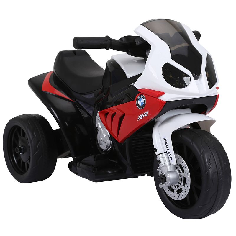 Foto van Elektrische kindermotor - elektrische kinderscooter - speelgoed - 18-36 maanden - rood - 66 x 37 x 44 cm