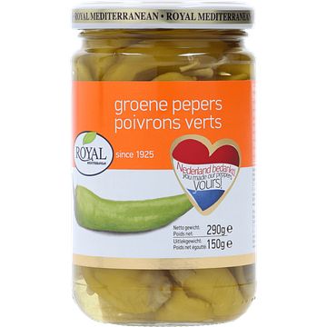 Foto van Royal groene pepertjes 290g bij jumbo