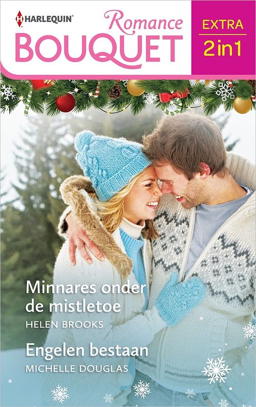 Foto van Minnares onder de mistletoe / engelen bestaan - helen brooks, michelle douglas - ebook