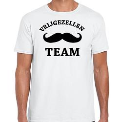 Foto van Vrijgezellenfeest team t-shirt wit heren - vrijgezellen shirt 2xl