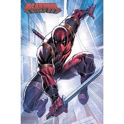 Foto van Pyramid deadpool action pose poster 61x91,5cm