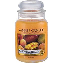 Foto van Yankee candle - mango peach salsa geurkaars - large jar - tot 150 branduren