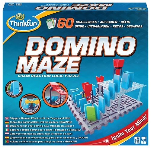 Foto van Thinkfun - domino maze - spel;spel (4005556763733)