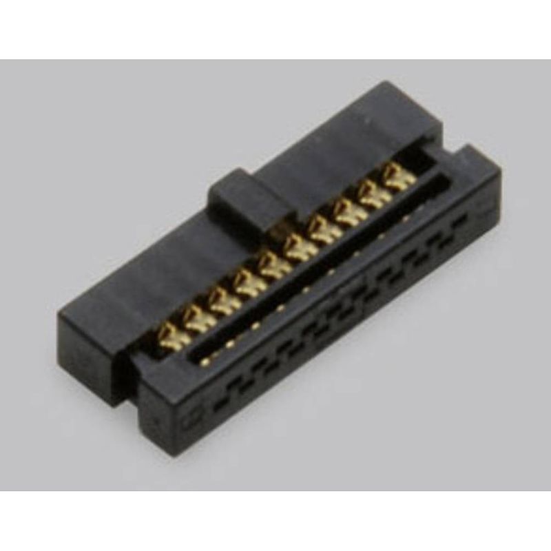 Foto van Bkl electronic 10120777 pinconnector rastermaat: 2 mm totaal aantal polen: 12 aantal rijen: 2 1 stuk(s)