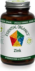 Foto van Essential organics zink tabletten