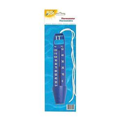 Foto van Zwembad/water thermometer blauw 26 cm - zwembadonderhoud