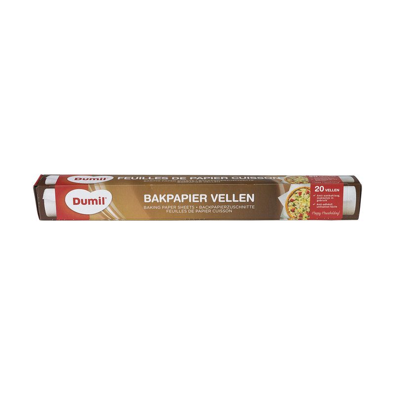 Foto van Bakpapier - wit - 20 vellen