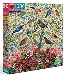 Foto van Eeboo - songbirds tree (1000 stukjes) - puzzel;puzzel (0689196511141)