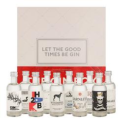 Foto van The gin box by world class gin (10x50ml) 50cl