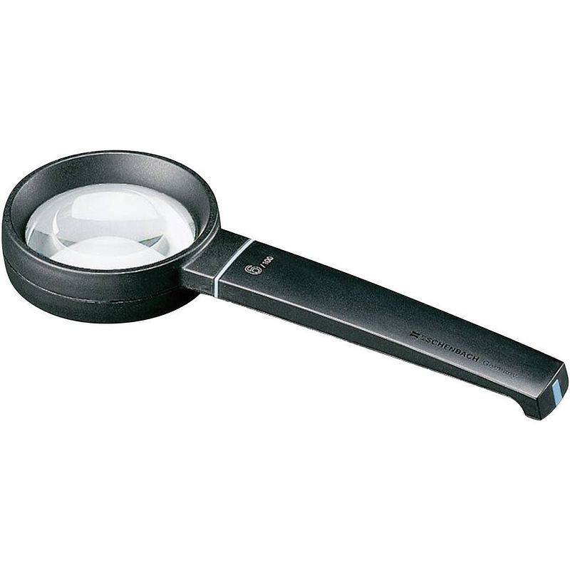 Foto van Eschenbach 265550 vergrootglas vergrotingsfactor: 6 x lensgrootte: (ø) 50 mm zwart