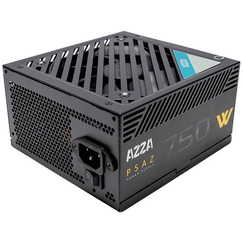 Foto van Azza psaz-750w pc-netvoeding 750 w 80 plus bronze