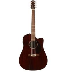 Foto van Fender classic design cd-140sce all mahogany met koffer