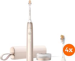 Foto van Philips sonicare prestige 9900 hx9992/11 + premium all-in-one opzetborstels (4 stuks)