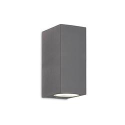 Foto van Moderne grijze wandlamp - ideal lux up - metaal - g9 - 6,5 x 9,5 x 15 cm